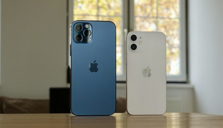 iphone 12, smartphones, table