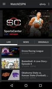 отличный контент ESPN